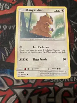 Pokemon Card Kangaskhan 128/181 Team Up-Uncommon-NM - Image 1