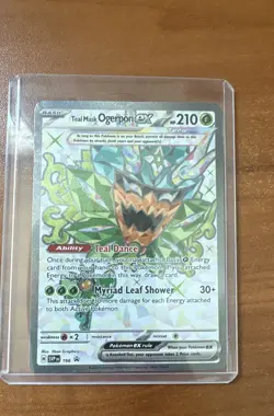 Teal Mask Ogerpon ex 166 Sv: Scarlet & Violet Promo Cards Holo - Image 1