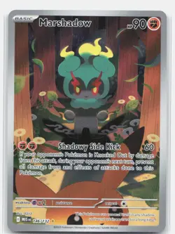 Fighting Holo Marshadow 146/132/MEG ME01: Mega Evolution NM Pokemon Card - Image 1