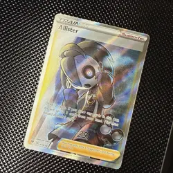Pokemon TCG Allister Trainer Holo Full Art Rare Card 179/185 Vivid Voltage - Image 4