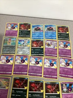LOT OF 58 POKEMON CARDS GOOD CONDITION - Image 1