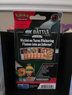 Pokemon Cards - EX Battle Decks - VICTINI EX (60-Card Deck, Deck Box, Coin+) NEW - Image 2