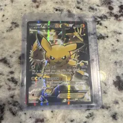 Pikachu EX Full Art Promo Holo XY124 Pokemon Card XY Set English - Image 1