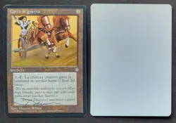 SIGNED MtG Magic D Willich Artist Proof _ Spanish Ice Age _ WAR CHARIOT _ 1/100! - Image 1