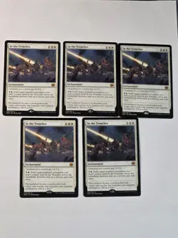 5x In The Trenches - Brother' War - Near Mint - MTG - Image 1