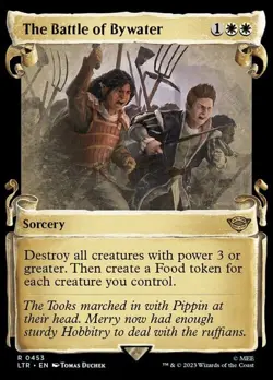 MTG THE BATTLE OF BYWATER SHOWCASE SCROLL The Lord of the Rings NM Near Mint - Image 1