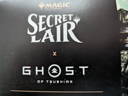 Magic The Gathering Secret Lair x Playstation Ghost of Tsushima NON FOIL Sealed - Image 1