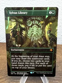 MTG Sylvan Library Enchantment Mythic Special Guests regular 2026 #0155 - Image 1
