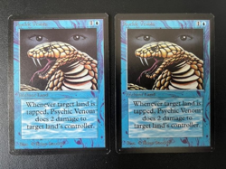 MTG- Psychic Venom x2 - BETA - Image 1