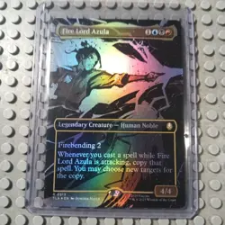 mtg Fire Lord Azula NM/M Borderless Foil TLA #313 Unplayed - Image 1