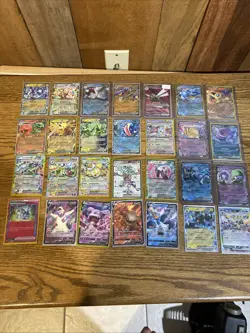 Variety of Basic Ex, V And Ace Spec Pokemon Cards - Image 1