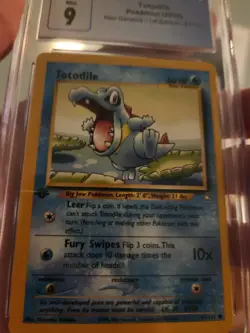Totodile - 81/111 - CGC 9 - 1st Edition - Neo Genesis - Pokemon - PSA - Image 1