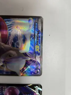 Lot Pokemon TCG Mewtwo EX XY125 Black Star Promo & SWSH 223 - Image 2