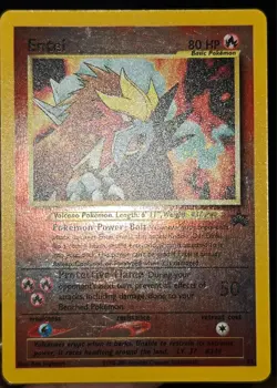 Pokemon Entei Reverse Holo Promo WoTC Promo 34/53 LP - Image 3