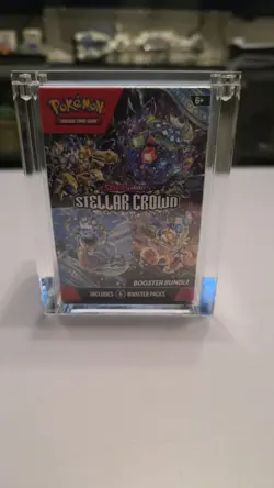 Pokemon stellar crown booster Bundle Brand New Sealed & acrylic - Image 1