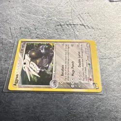 Pokemon TCG Aggron Holo Rare Card 17/109 EX Ruby & Sapphire 2003 110 HP Vintage - Image 5