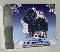 Silver Tempest Pokemon Center ETB Pokemon TCG Elite Trainer Box Sealed New - Image 1