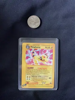 Pokemon TCG Ampharos Expedition 34/165 Regular Rare - Image 1