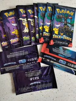 15 Packs Pokemon Trick or Trade Booster Packs 2022 2023 & 2024 Halloween Cards - Image 2