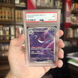 2025 Pokemon Chinese CBB3 CS #07 Gengar PSA 9 MINT - Image 1