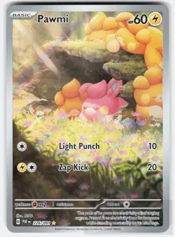POKEMON PAWMI 226 PALDEAN FATES HOLO NM - Image 1