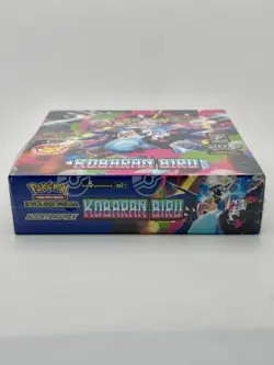 Pokemon TCG Kobaran Biru (Blue Blaze) Indonesian Sealed Booster Box Evolusi Mega - Image 4