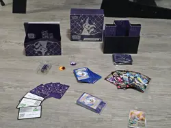 Pokemon Scarlet & Violet Paldean Fates Elite Trainer Box Mimikyu English Purple - Image 2