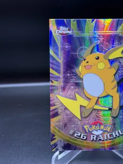 2000 TOPPS CHROME POKEMON T.V. SPECTRA #26 RAICHU - Image 2