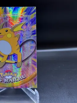 2000 TOPPS CHROME POKEMON T.V. SPECTRA #26 RAICHU - Image 3