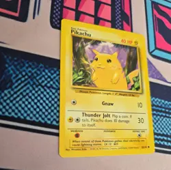 Pikachu 058/102 Base Set Regular 1999 Pokemon card - Image 4