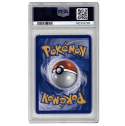2010 POKEMON HEARTGOLD & SOULSILVER #105 AMPHAROS Holo PSA 8 NM-MT - Image 2