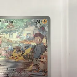 Pikachu 173/165 SV 151 Illustration Rare Holo Pokemon TCG English - Image 2