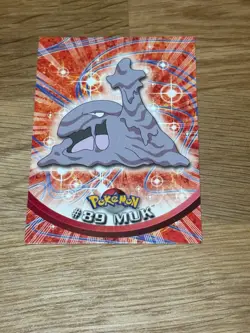 2000 Topps Pokemon #89 Muk TV Animation Series 2 Blue Logo non-holo NM - Image 1