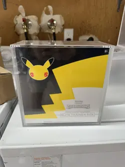 Pokemon Center Celebration Elite Trainer Box Acrylic Case w/ Magnetic Lid PC ETB - Image 1