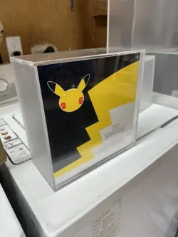 Pokemon Center Celebration Elite Trainer Box Acrylic Case w/ Magnetic Lid PC ETB - Image 2