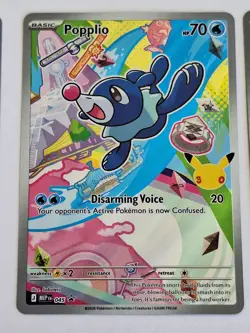 Pokemon TCG Rowlet Litten Popplio MEP 045 044 043 First Partner Promos - Image 5