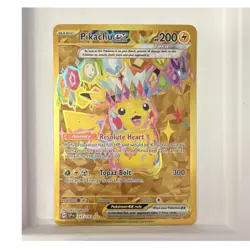 Pikachu ex 247/191 SV08 Surging Sparks Hyper Rare Full Art Holo Eng 2024 - Image 1