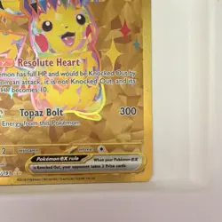 Pikachu ex 247/191 SV08 Surging Sparks Hyper Rare Full Art Holo Eng 2024 - Image 3
