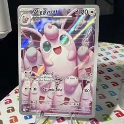TCG Pokemon Wigglytuff 105/094 PFL Illustration Rare Holo EN NM - Image 2