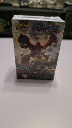Pokemon sun & moon steam siege Booster Bundle Brand New Sealed & acrylic - Image 2