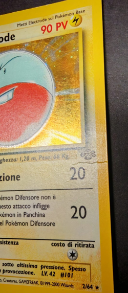 Electrode Holo Jungle 2/64 ITA - Carta Pokemon Rara Olografica - Image 2