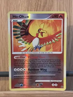 Pokemon TCG - Ho-Oh - 10/132 - Secret Wonders - Reverse Holo - LP - Image 1