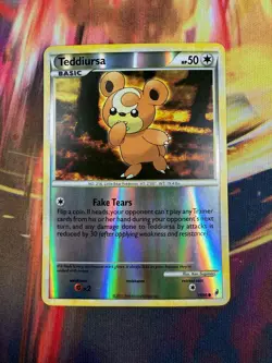Teddiursa 73/95 LP-NM Reverse Holo Call of Legends 2011 Pokemon TCG - Image 1