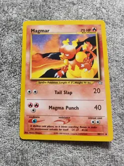 Pokemon TCG Magmar Neo Genesis #40/111 Regular Uncommon WOTC Vintage LP - Image 1
