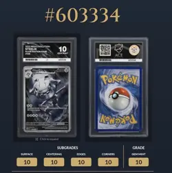 Pokemon TCG Steelix Mega Evolution 2025 - 150/132 ACE 10 GEM MINT Perfect Subs! - Image 2