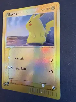 Pokemon TCG Pikachu Sandstorm 72/100 Reverse Holo Common 50 HP English - Image 3