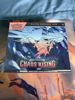 Pokemon Chaos Rising Elite Trainer Box Factory Sealed ETB - Image 1