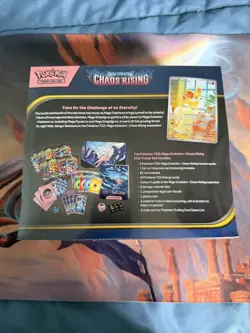 Pokemon Chaos Rising Elite Trainer Box Factory Sealed ETB - Image 3