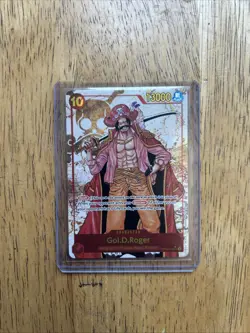 One Piece CCG Gol.D.Roger SEC OP09-118 Emperors in the New World English Card - Image 1
