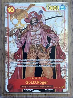 One Piece CCG Gol.D.Roger SEC OP09-118 Emperors in the New World English Card - Image 2